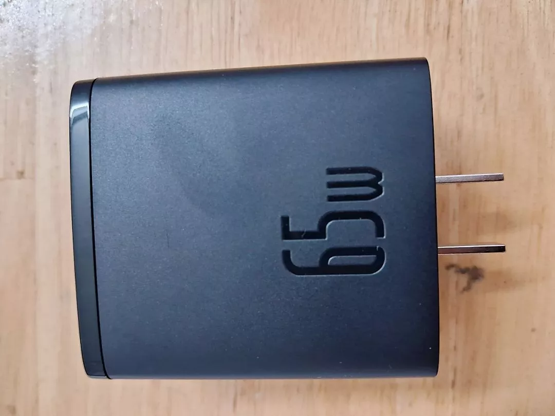 Bộ sạc USB Type C sạc nhanh Baseus 65W GaN cho máy tính xách tay, forTablets