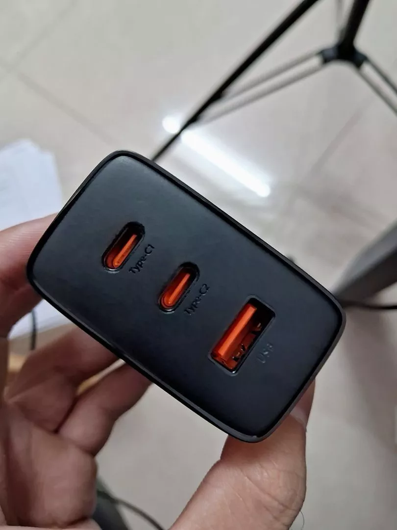 Bộ sạc USB Type C sạc nhanh Baseus 65W GaN cho máy tính xách tay, forTablets