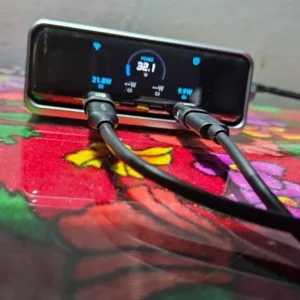 Trạm sạc nhanh Anker GaNPrime 250W - 6 cổng 4C2A - Màn hình LCD - Nút vặn tuỳ chỉnh - Hỗ trợ app - A2345