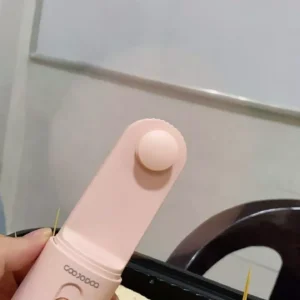 Quạt mini cầm tay GOOJODOQ, 3 tốc độ, cánh quạt bền bỉ sạc Type-c