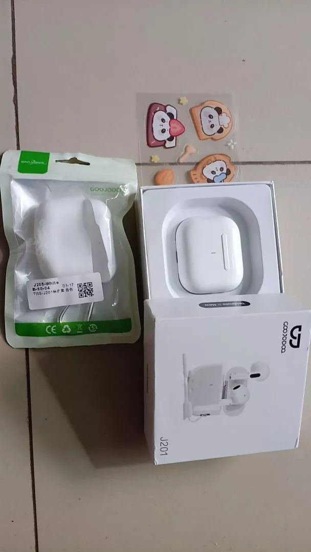 GOOJODOQ J201 IPX5 chống nước, giảm tiếng ồn, tai nghe không dây,tai nghe Bluetooth 5.3 tích hợp micro, âm thanh tốt.
