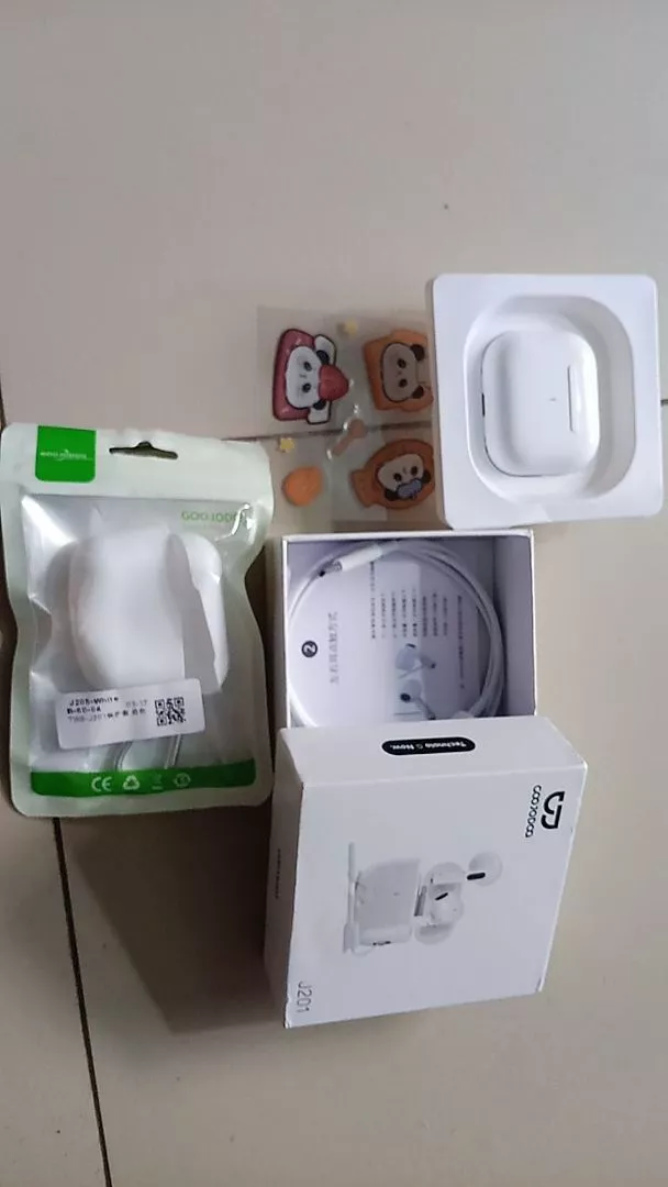 GOOJODOQ J201 IPX5 chống nước, giảm tiếng ồn, tai nghe không dây,tai nghe Bluetooth 5.3 tích hợp micro, âm thanh tốt.