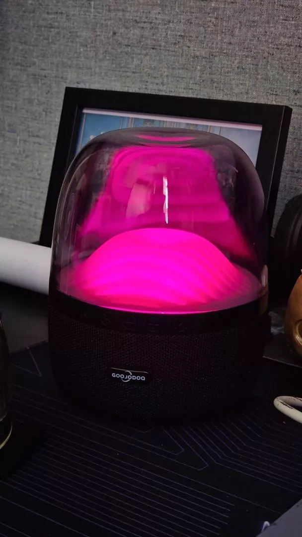 Goojodoq Loa Bluetooth Mini Không Dây Di Động TWS 5.3 LED HiFi Hộp Loa âm trầm