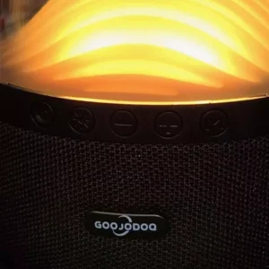 Goojodoq Loa Bluetooth Mini Không Dây Di Động TWS 5.3 LED HiFi Hộp Loa âm trầm