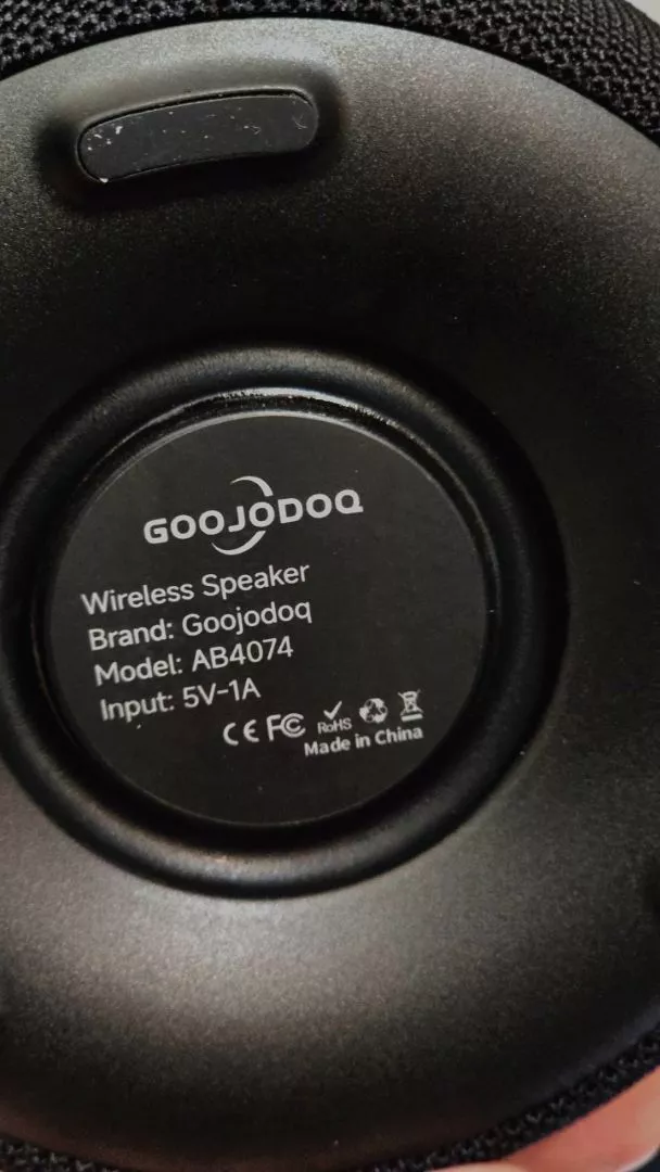 Goojodoq Loa Bluetooth Mini Không Dây Di Động TWS 5.3 LED HiFi Hộp Loa âm trầm