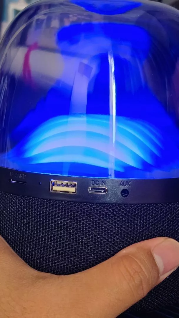 Goojodoq Loa Bluetooth Mini Không Dây Di Động TWS 5.3 LED HiFi Hộp Loa âm trầm