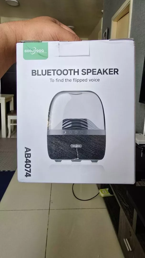 Goojodoq Loa Bluetooth Mini Không Dây Di Động TWS 5.3 LED HiFi Hộp Loa âm trầm