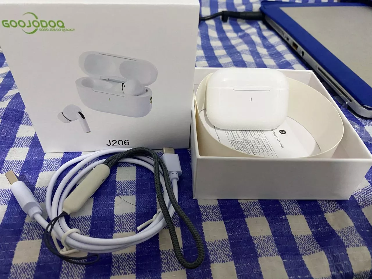 Tai nghe Goojodoq Bluetooth 5.3 thể thao không dây, khử tiếng ồn kết nối nhanh
