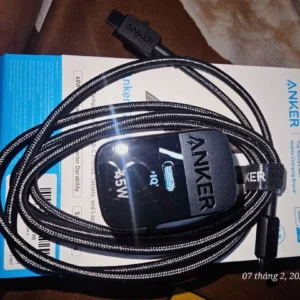 Củ sạc nhanh Anker Nano 70W | 3 cổng 2C1A sạc 3 thiết bị cùng lúc | Dành cho Samsung - iPhone 15/16 - Macbook - A121A
