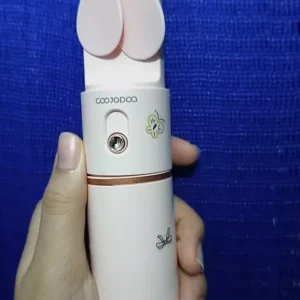 Quạt mini cầm tay GOOJODOQ, 3 tốc độ, cánh quạt bền bỉ sạc Type-c