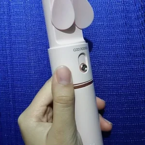 Quạt mini cầm tay GOOJODOQ, 3 tốc độ, cánh quạt bền bỉ sạc Type-c