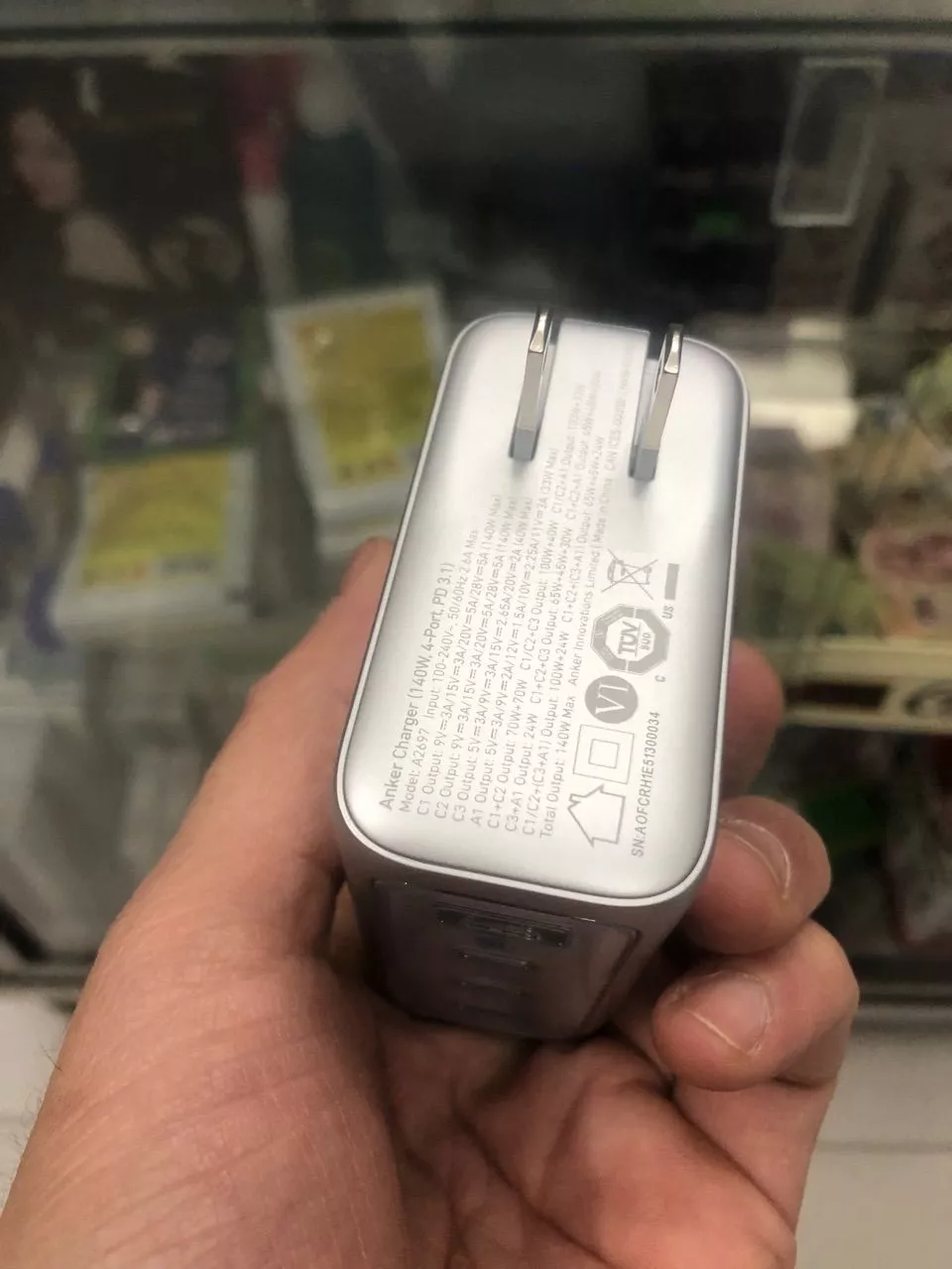 Bộ sạc nhanh Anker ZoLo 140W 4 cổng | Sạc nhanh cho laptop | 3 USB-C & 1 USB-A sạc 4 thiết bị - B2697