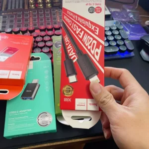 Đầu chuyển đổi type c sang phone Hoco typec và usb không dùng được micro và tai nghe