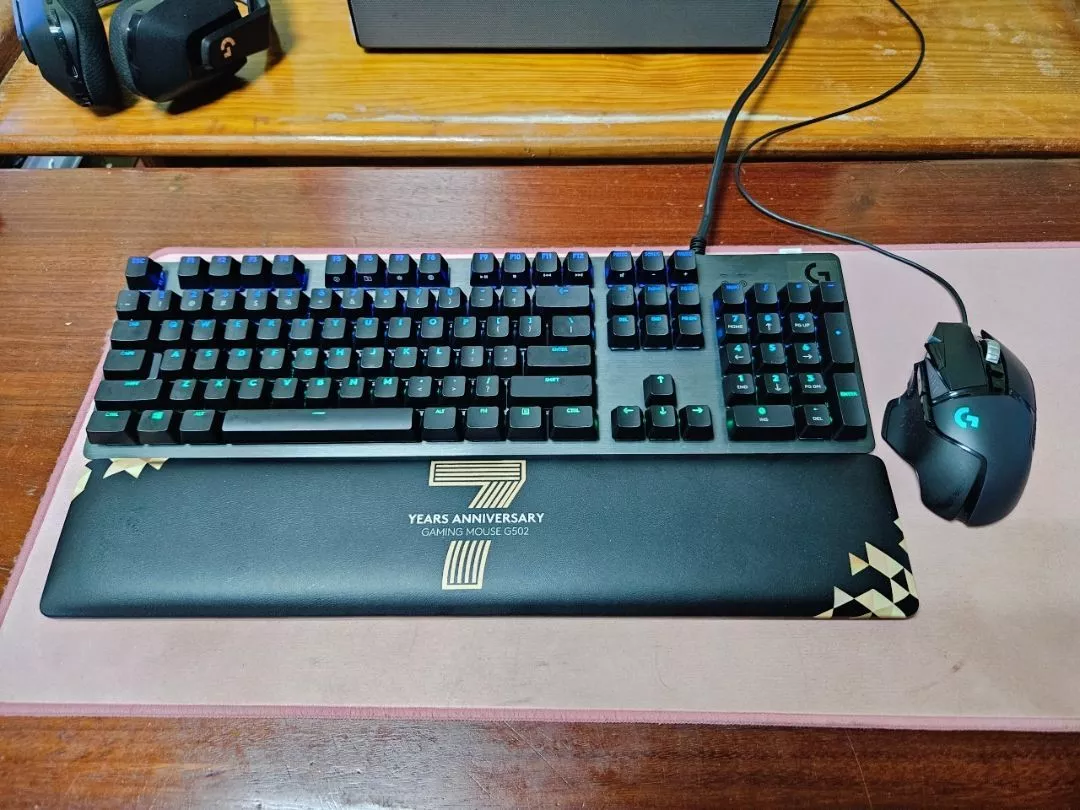 Lót tay chơi game Logitech G - Phiên bản kỷ niệm (PALM REST)