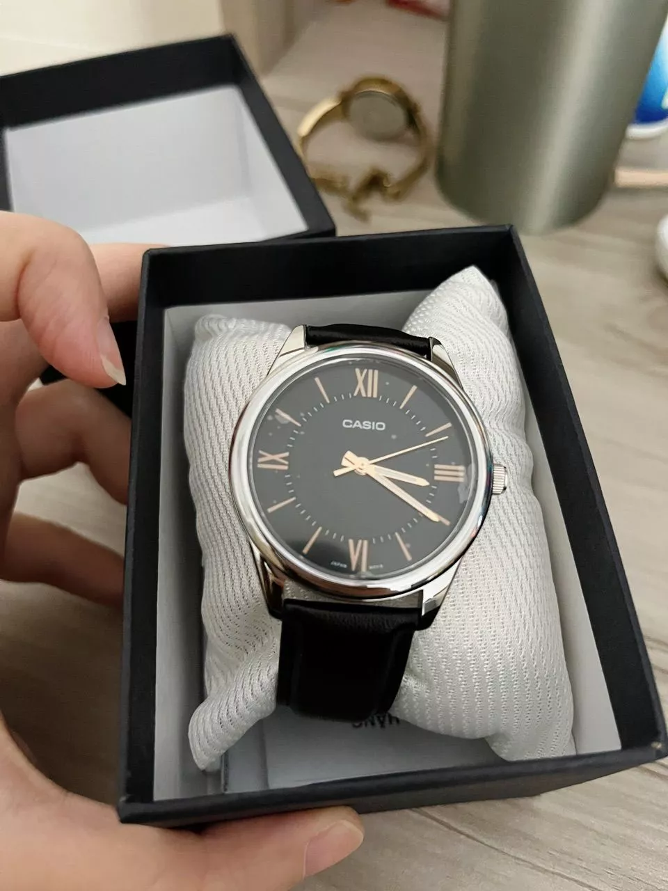 Đồng Hồ Nam Casio Series MTP-V005 Mặt Kính Khoáng Dạ Quang 40mm Dây Da/ Kim Loại Không Gỉ Kháng Nước Chính Hãng