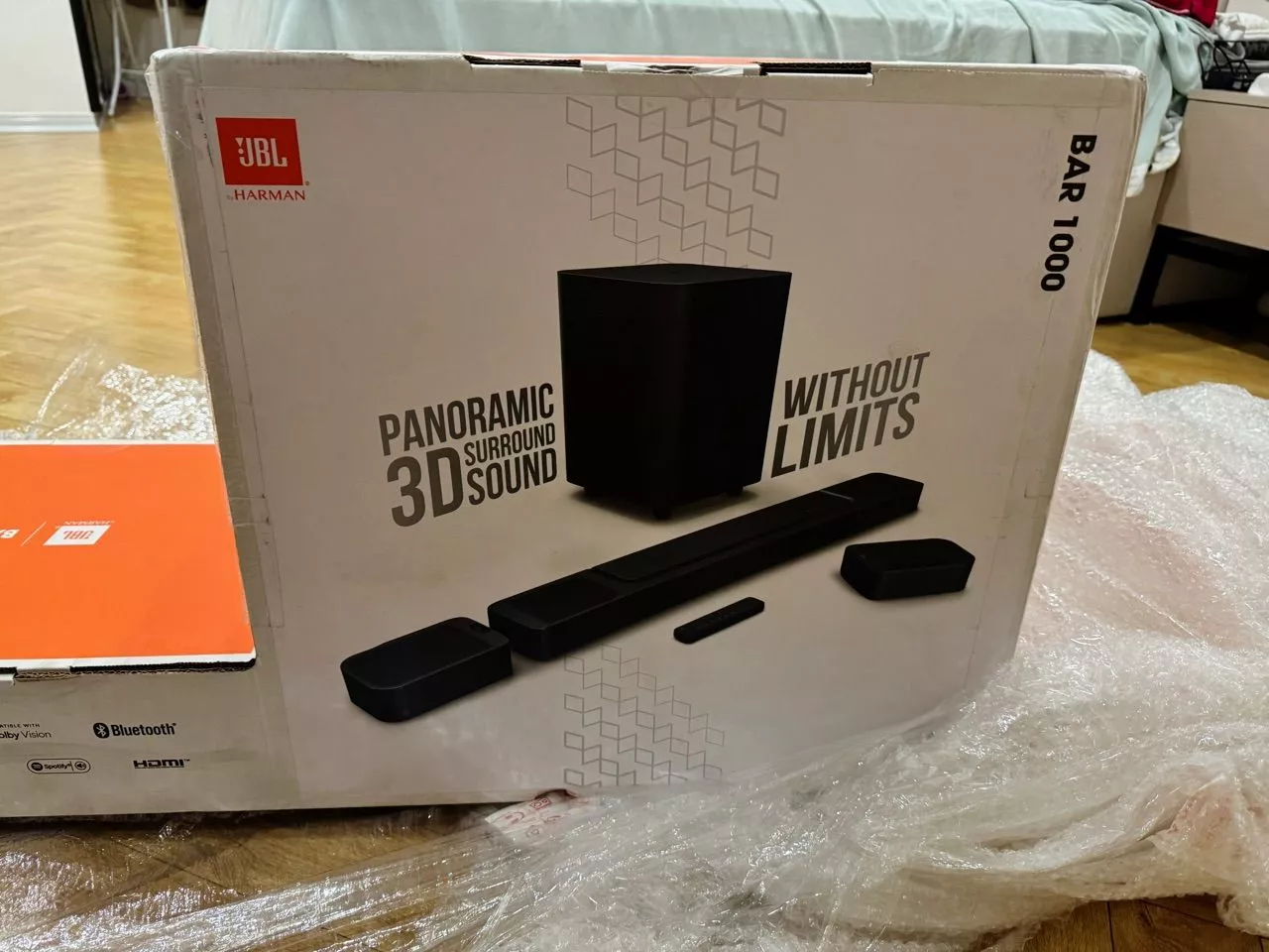Loa Thanh Bluetooth JBL Bar 1000 - Hàng Chính Hãng