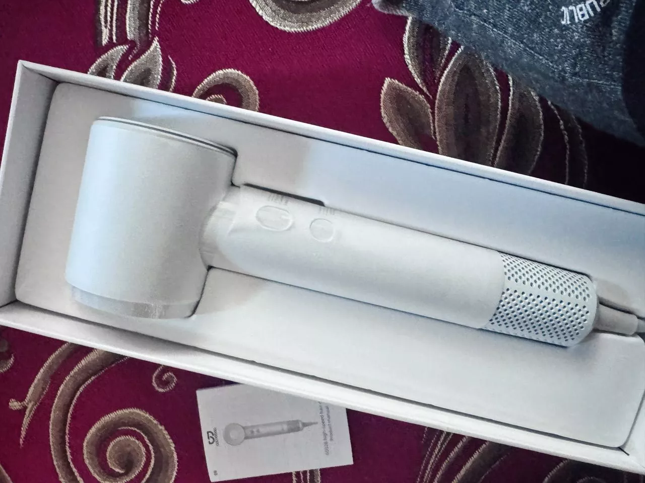 Máy sấy tóc tốc độ GOOJODOQ 300 triệu ion âm 110.000 vòng/phút lọc từ điều chỉnh nhiệt độ 4 tốc độ