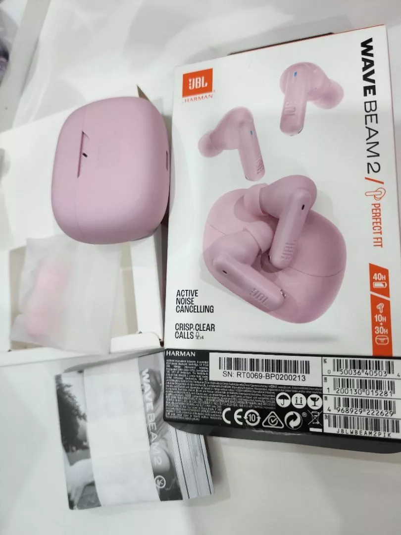 Tai nghe Bluetooth JBL WAVE BEAM 2 - Hàng Chính Hãng