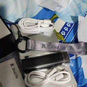 Quạt Cầm Tay Cao Cấp JISULIFE Ultra1 FA55 18W 9000mAh Sạc Nhanh - Đèn LED Hiển Thị - Sử Dụng 1H-6H | Bảo Hành Chính Hãng