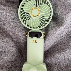 Quạt mini GOOJODOQ quạt cầm tay đa chức năng ba trong một có đế có thể tháo rời