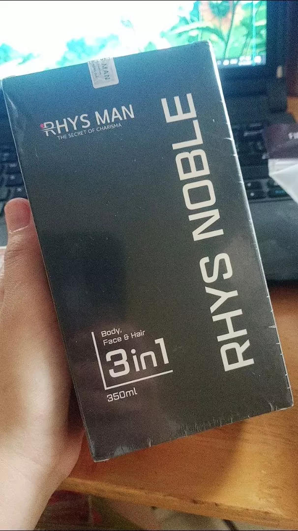 Sữa tắm gội nam 3in1 Rhys Man hương nước hoa Rhys Noble 350ml