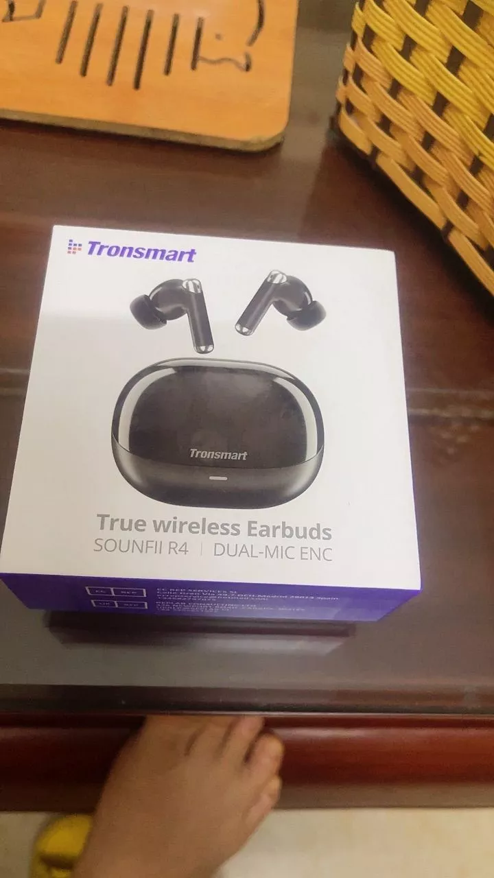 Tai Nghe Nhét Tai Tronsmart SOUNFII R4 | ENC Chống Ồn | Chơi Nhạc Đến 28H | Bluetooth 5.3 | Bảo Hành 12 Tháng