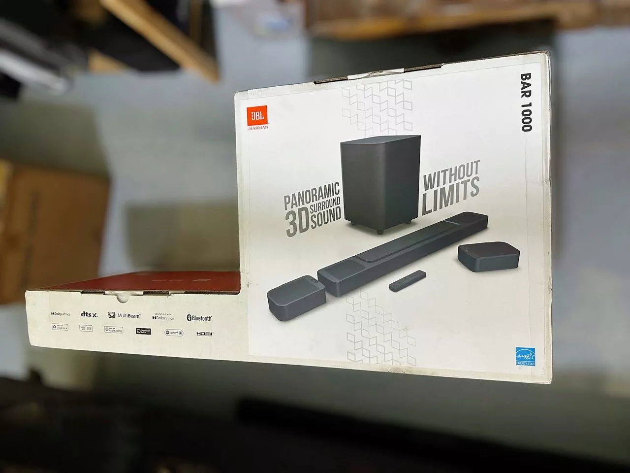Loa Thanh Bluetooth JBL Bar 1000 - Hàng Chính Hãng