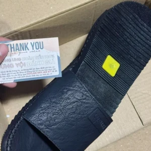 Dép Doctor Quai Ngang Dép Nam Doctor LUXURY Cao Cấp Da Xuất Nhập, Bản Đế Vừa, Đế Cao Su Đúc Khâu Chỉ 'hot' Slipper DéP