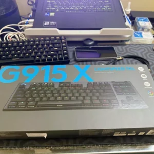 Bàn phím Gaming không dây Lowprofile Logitech G915 X LIGHTSPEED TKL, Mũ phím PBT, nút lập trình, RGB