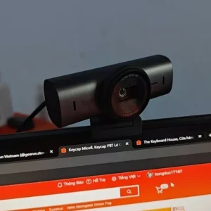 Webcam Logitech MX BRIO Ultra HD 4K - Hội họp & truyền trực tuyến, Mic kép giảm ồn, Show Mode, USB-C