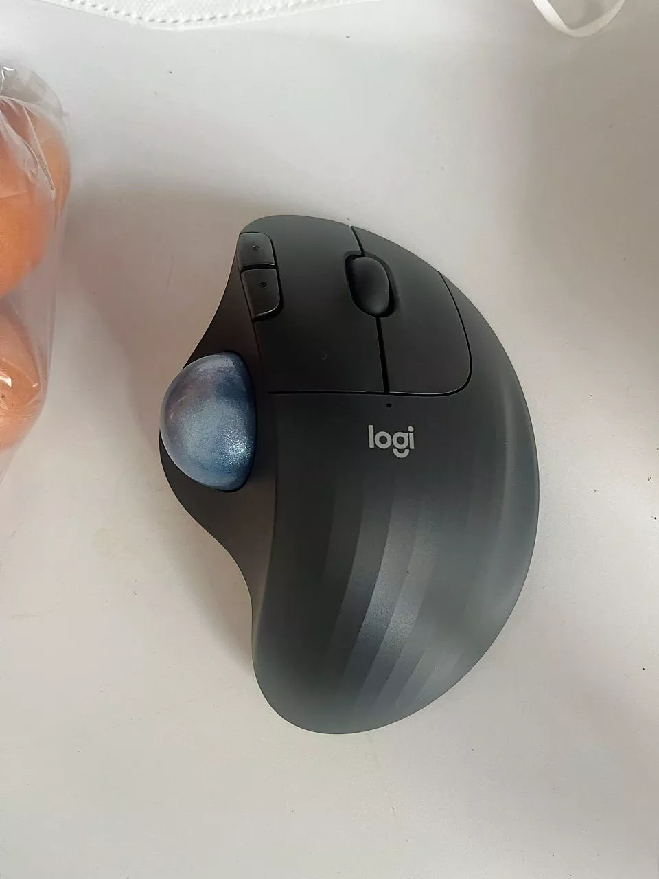 Chuột không dây Công Thái Học Logitech Ergo M575s Silent - Bluetooth, Giảm ồn, Trackball ngón cái