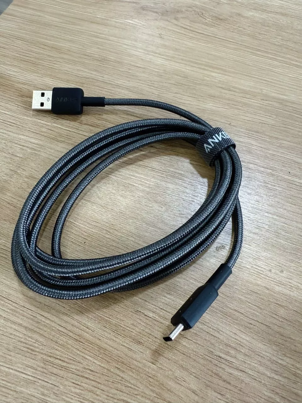 Cáp Sạc ANKER 322 Nylon Cable III USB-A to USB-C - Dài 0.9/1.8m - A81H5/A81H6