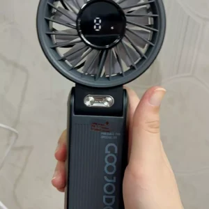 Bảo hành chính thức Quạt mini Goojodoq có màn hình kỹ thuật số LED