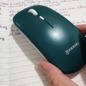Chuột không dây Bluetooth 2 trong 1 Goojodoq Chế độ kép 2.4GHz