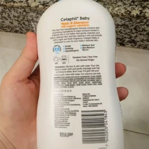 Sữa Tắm Gội Trẻ Em Cetaphil Baby Organic Calendula Tinh Chất Hoa Cúc 400ml