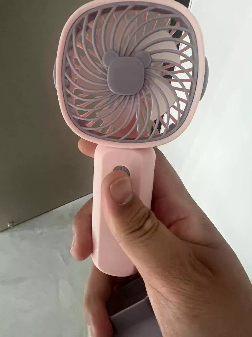 Quạt Cầm Tay Tích Điện Dung Lượng Pin Khủng 3000 MAh, Quạt Mini 3 Tốc Độ Gió