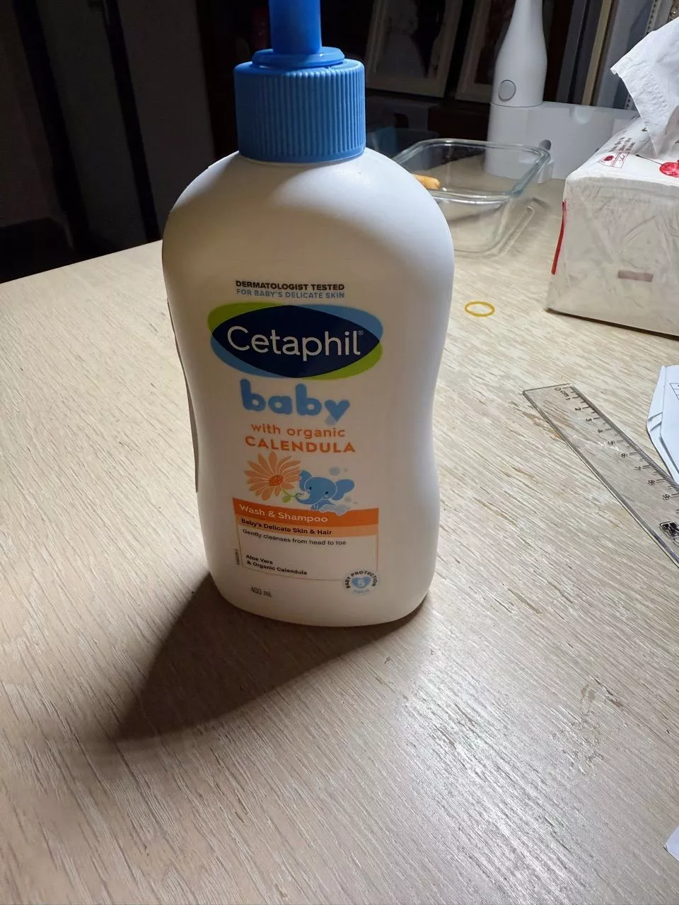 Sữa tắm gội hoa cúc Cetaphil 400ml dịu nhẹ cho bé