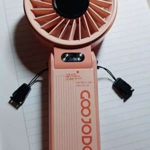 【Bảo hành tại địa phương】 GOOJODOQ Quạt gấp 3 trong 1 180° im lặng 100 cấp độ có thể điều chỉnh siêu năng lượng gió Quạt di động Màn hình LED