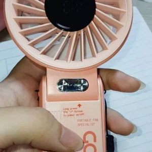 【Bảo hành tại địa phương】 GOOJODOQ Quạt gấp 3 trong 1 180° im lặng 100 cấp độ có thể điều chỉnh siêu năng lượng gió Quạt di động Màn hình LED