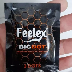 Bao cao su Feelex Bigdot Gân Gai nhiều gel bôi trơn