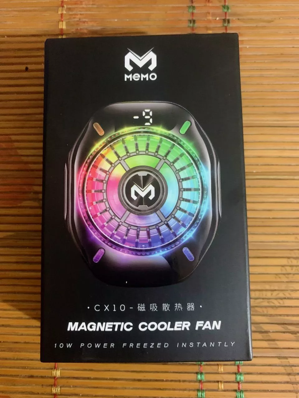 Sò lạnh MEMO CX10 2026 mới 3 phiên bản digital pro màn hình led điều chỉnh rgb giảm nhiệt độ chơi game tăng fps