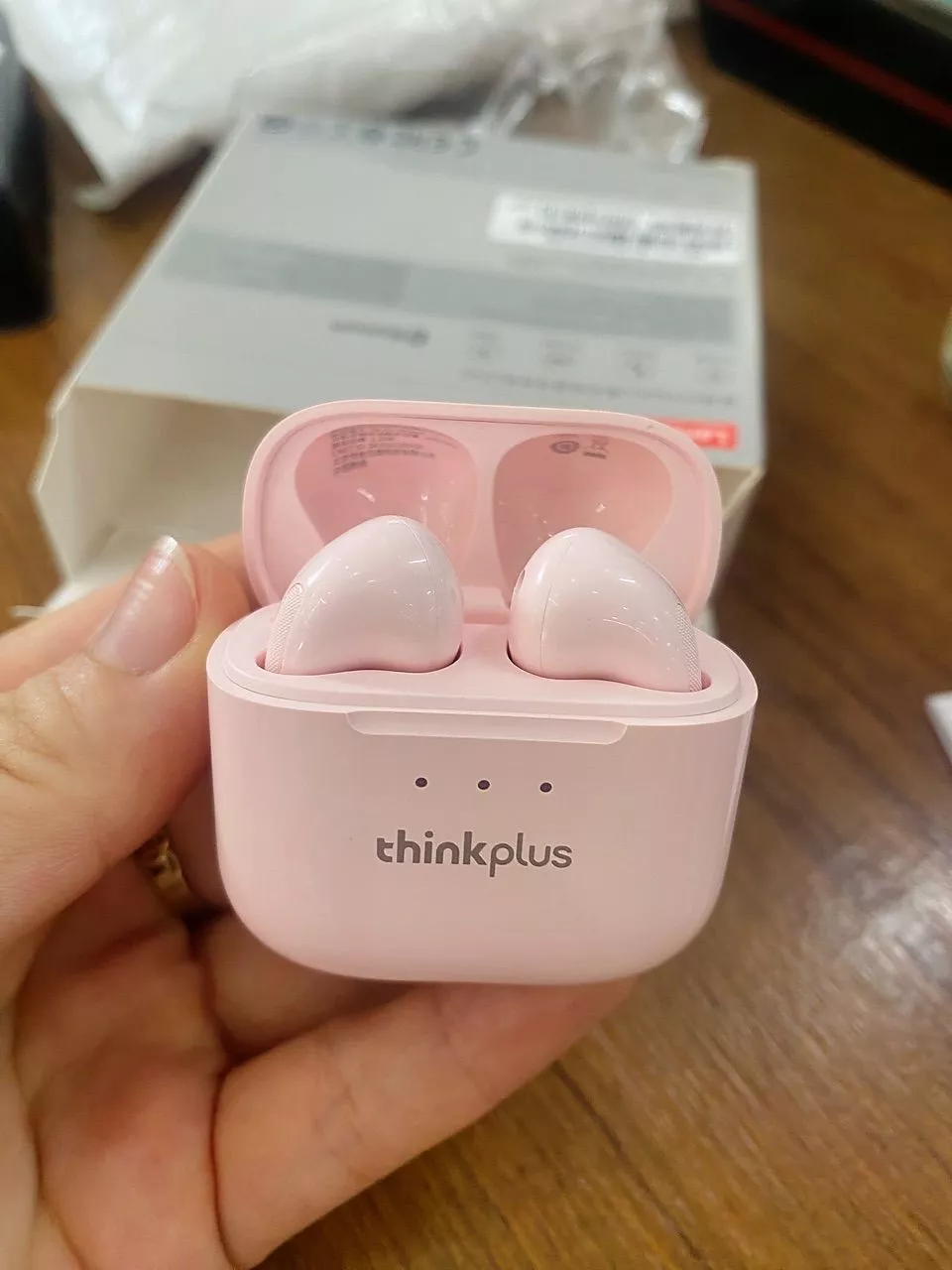 Tai nghe Bluetooth Lenovo LP23 Tai nghe không dây Âm nhạc chơi game Chế độ kép có Mic BT5.4