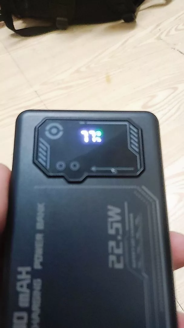 GOOJODOQ Mini Sạc dự phòng 2024 Sạc nhanh 22,5w, Màn hình hiển thị pin 20000 mah, đèn pin độ sáng cao Phụ kiện sạc pin