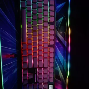 Combo bàn phím và chuột za981 Kèm chuột Chuột - Hotswap - Red Switch - LED 9 chế độ - Kết nối TypeC
