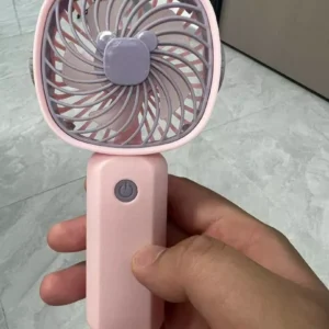 Quạt Cầm Tay Tích Điện Dung Lượng Pin Khủng 3000 MAh, Quạt Mini 3 Tốc Độ Gió