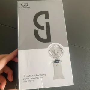 Quạt mini GOOJODOQ quạt cầm tay đa chức năng ba trong một có đế có thể tháo rời