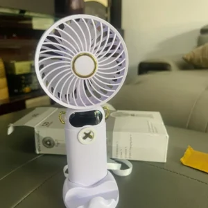 Quạt mini GOOJODOQ quạt cầm tay đa chức năng ba trong một có đế có thể tháo rời