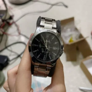 Đồng hồ nam dây kim loại Casio chính hãng Anh Khuê MTP-V004D-1CUDF