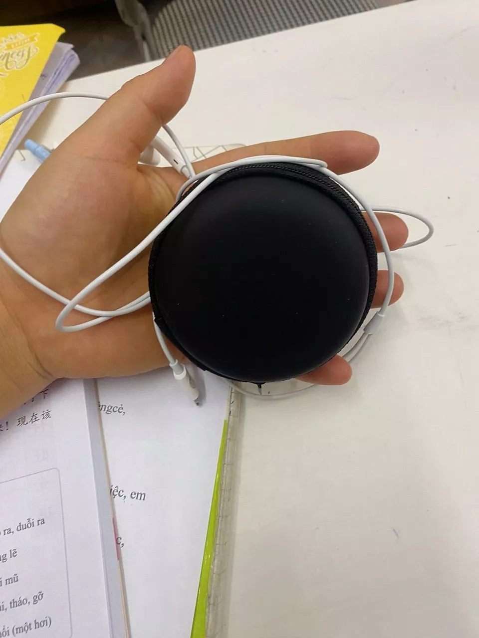 Tai nghe có dây Jack dẹt zin bóc máy, không cần bluetooth chính hãng | Bảo hành 12 tháng