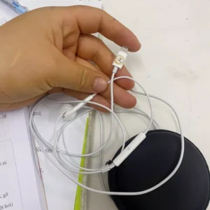 Tai nghe có dây Jack dẹt zin bóc máy, không cần bluetooth chính hãng | Bảo hành 12 tháng
